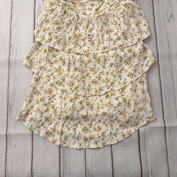 Reformation Avni Floral Tiered Mini Sundress‎ in Adagio Size Medium Women's Sexy - Picture 4 of 12